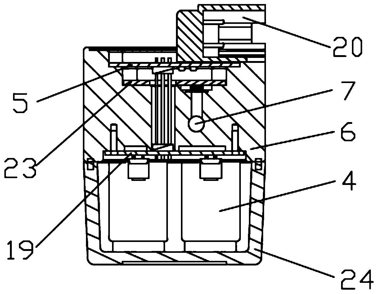 Control method and device of car intelligent type digital electrically controlled air brake valve