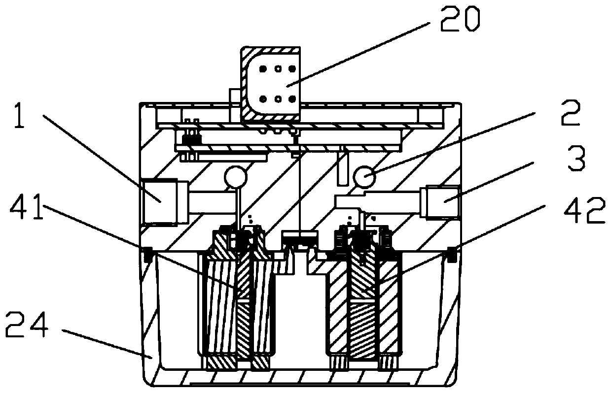 Control method and device of car intelligent type digital electrically controlled air brake valve