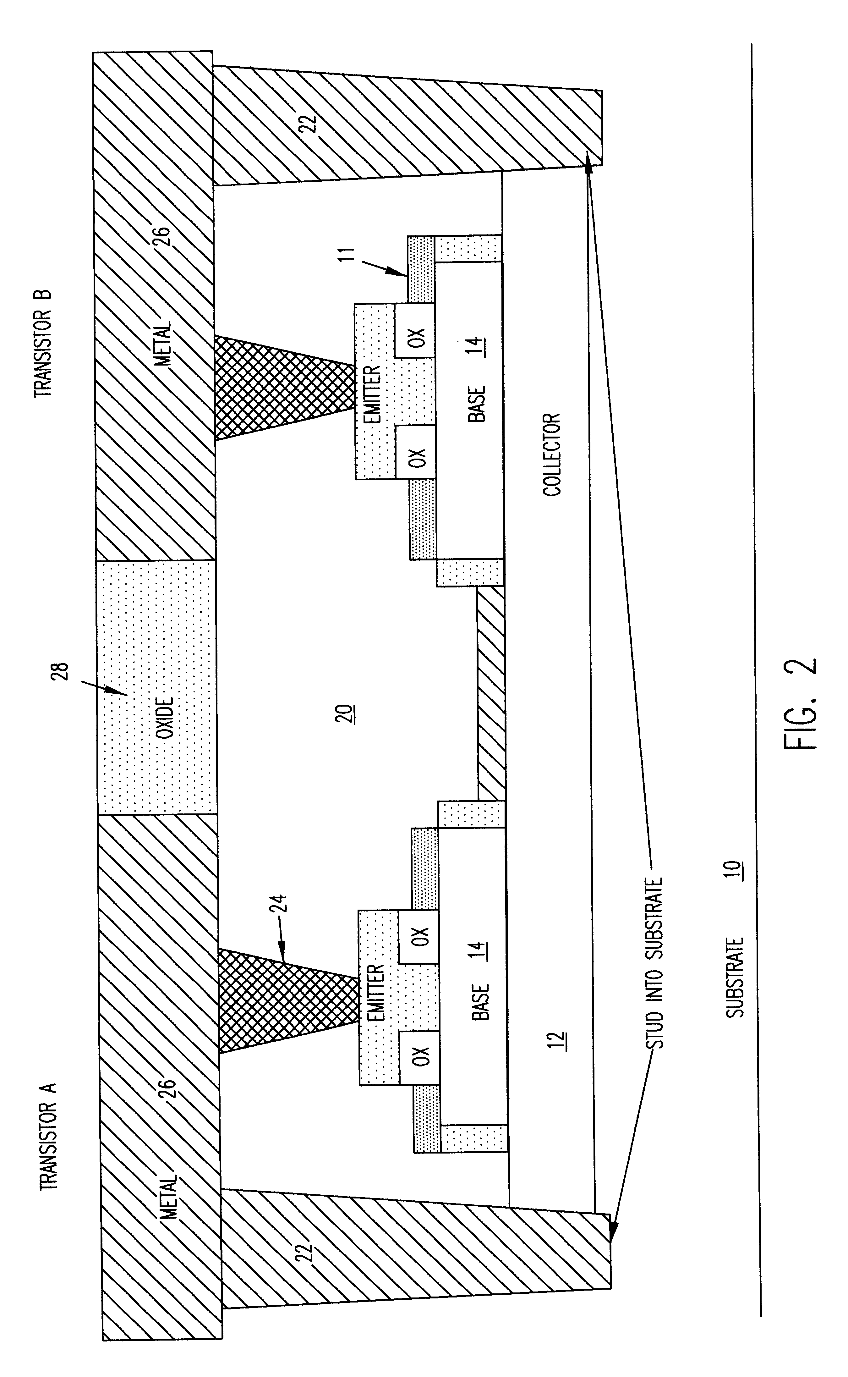 Process and structure for 50+ gigahertz transistor