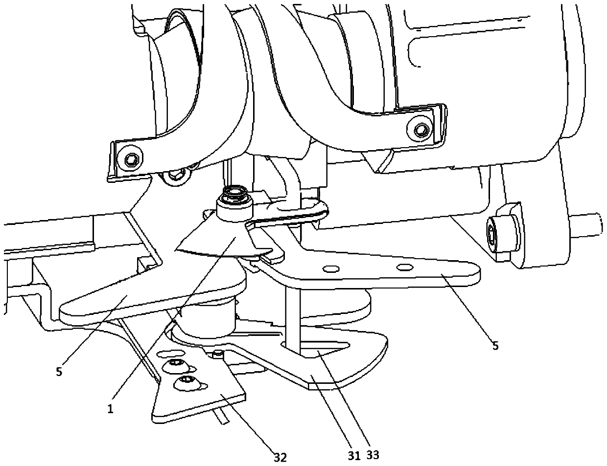 Movable yarn pre-cleaning power providing device and method