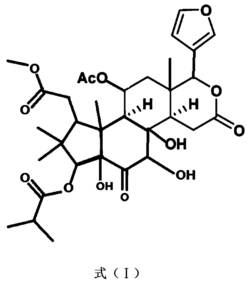 Application of Chukrasone A in preparation of medicines for treating atherosclerosis