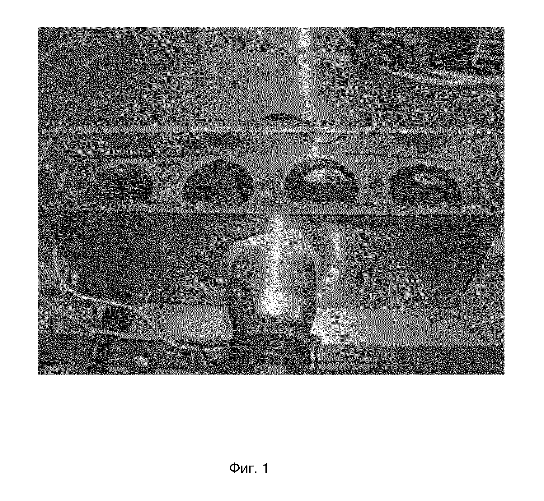 Method of simultaneous ultrasonic cavitation treatment of liquid medium having contrasting compositions