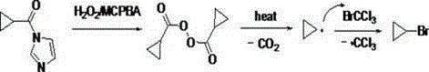 Novel method for synthesizing cyclopropyl bromide