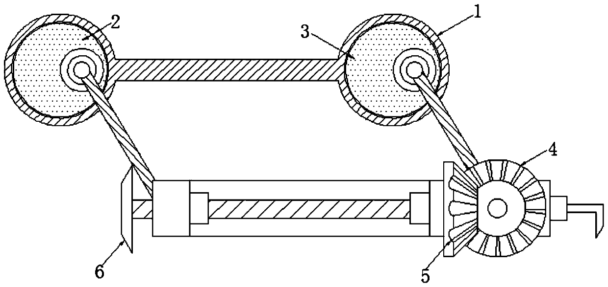 Pipe cutting equipment capable of realizing automatic fixing and equal-interval material pushing