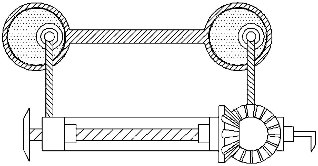 Pipe cutting equipment capable of realizing automatic fixing and equal-interval material pushing