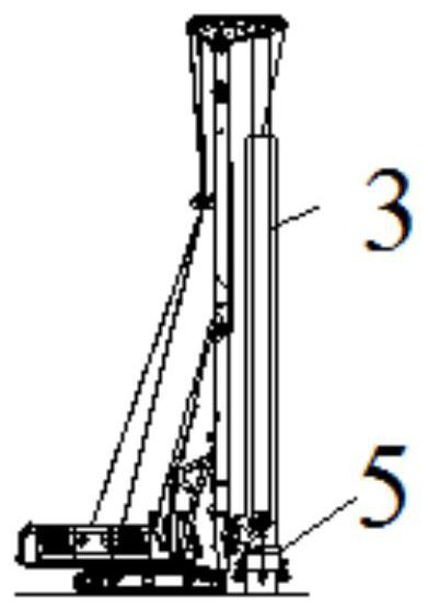 Rotary drilling rig and construction method thereof