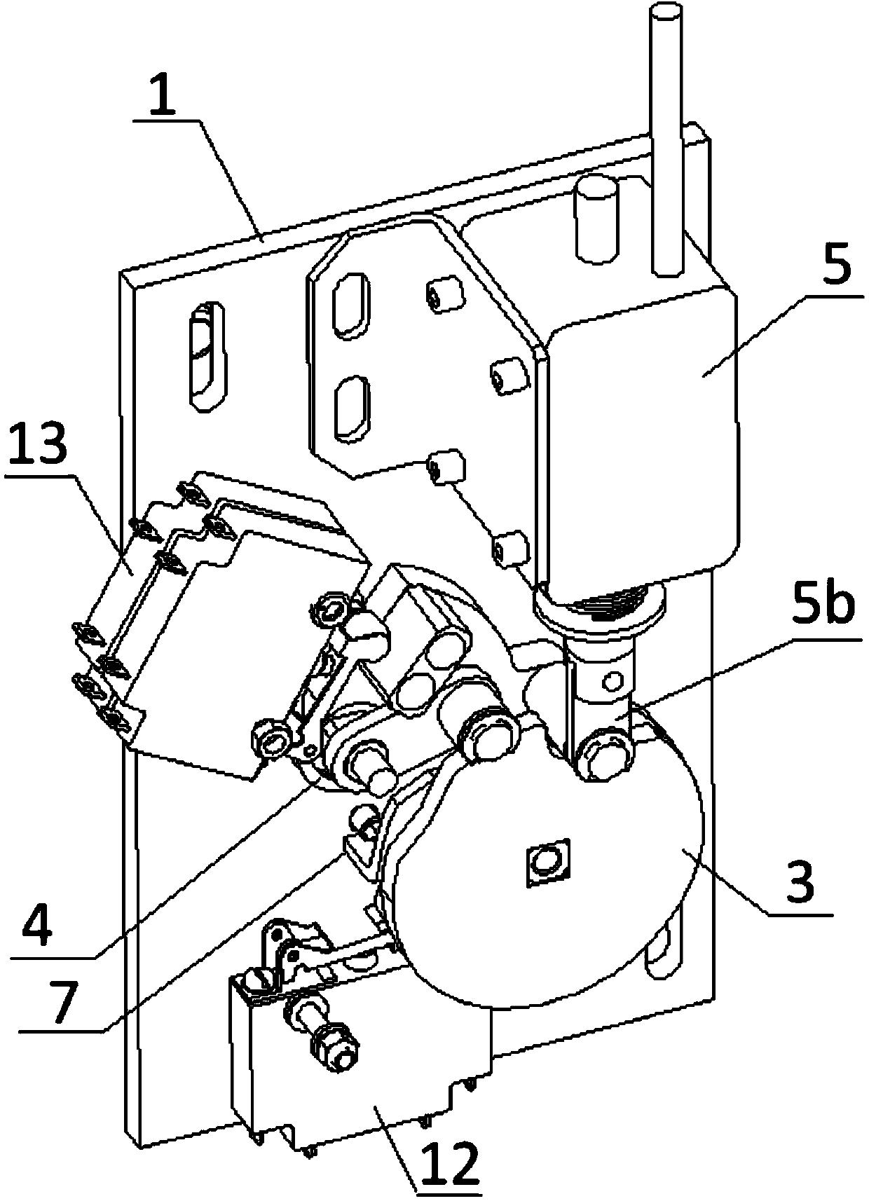 Rail transit half-height emergency exit lock and half-height emergency exit