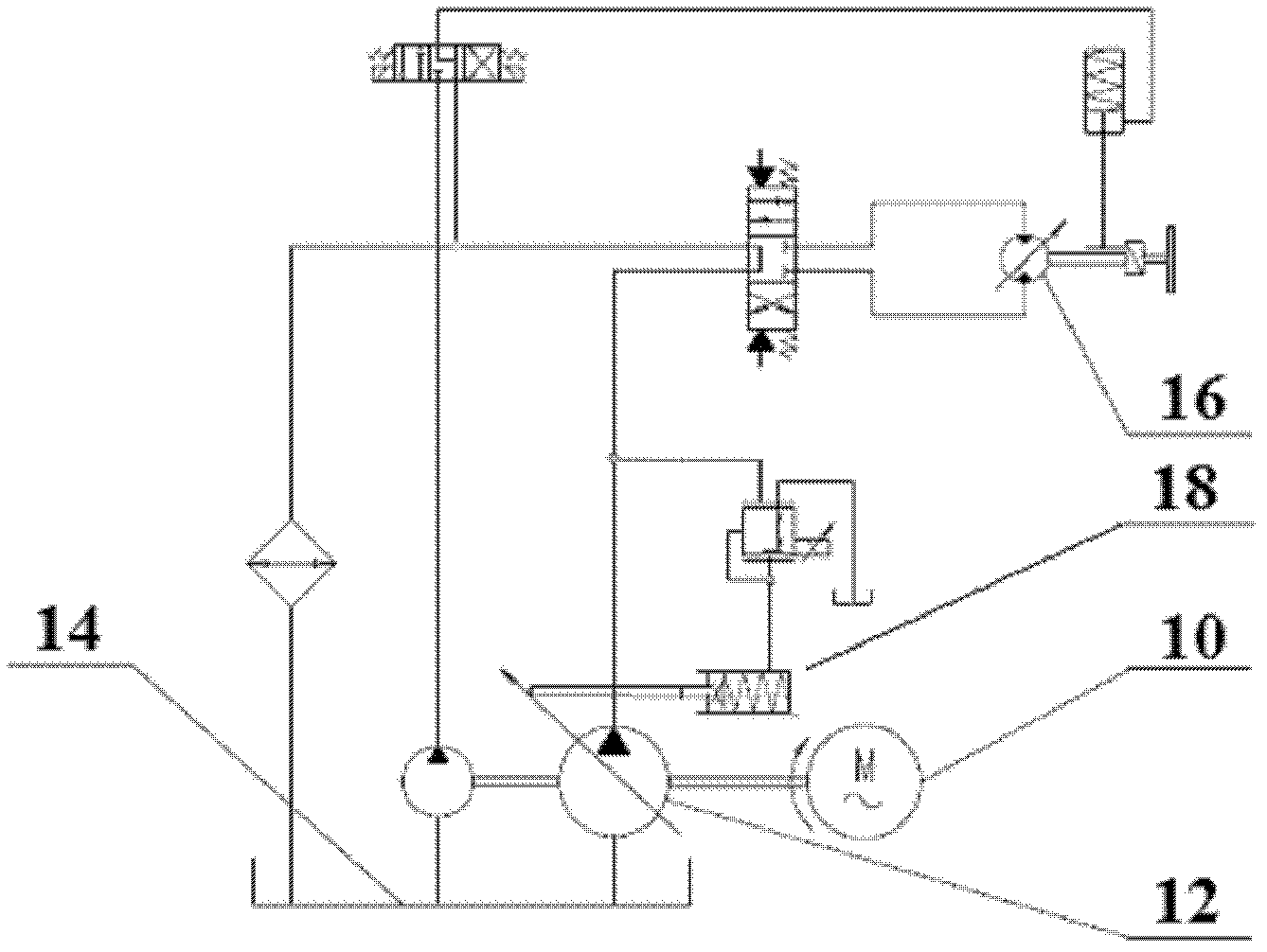 Control device for winching mechanism and winching mechanism test platform