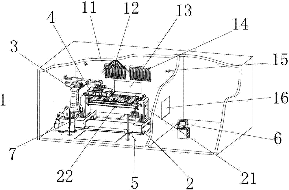 Battery bag overturning test device