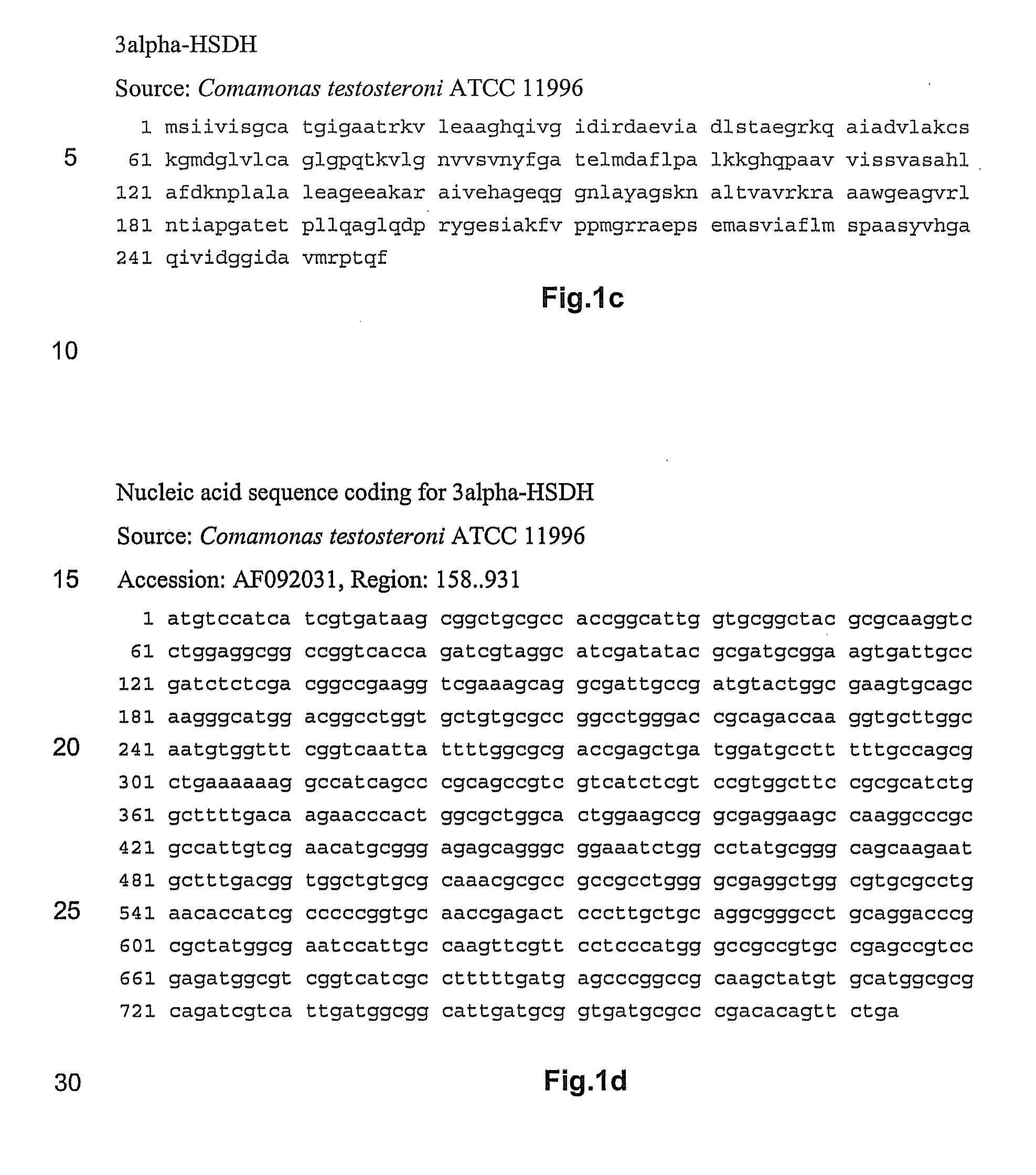 NOVEL 7beta-HYDROXYSTEROID DEHYDROGENASES AND THEIR USE