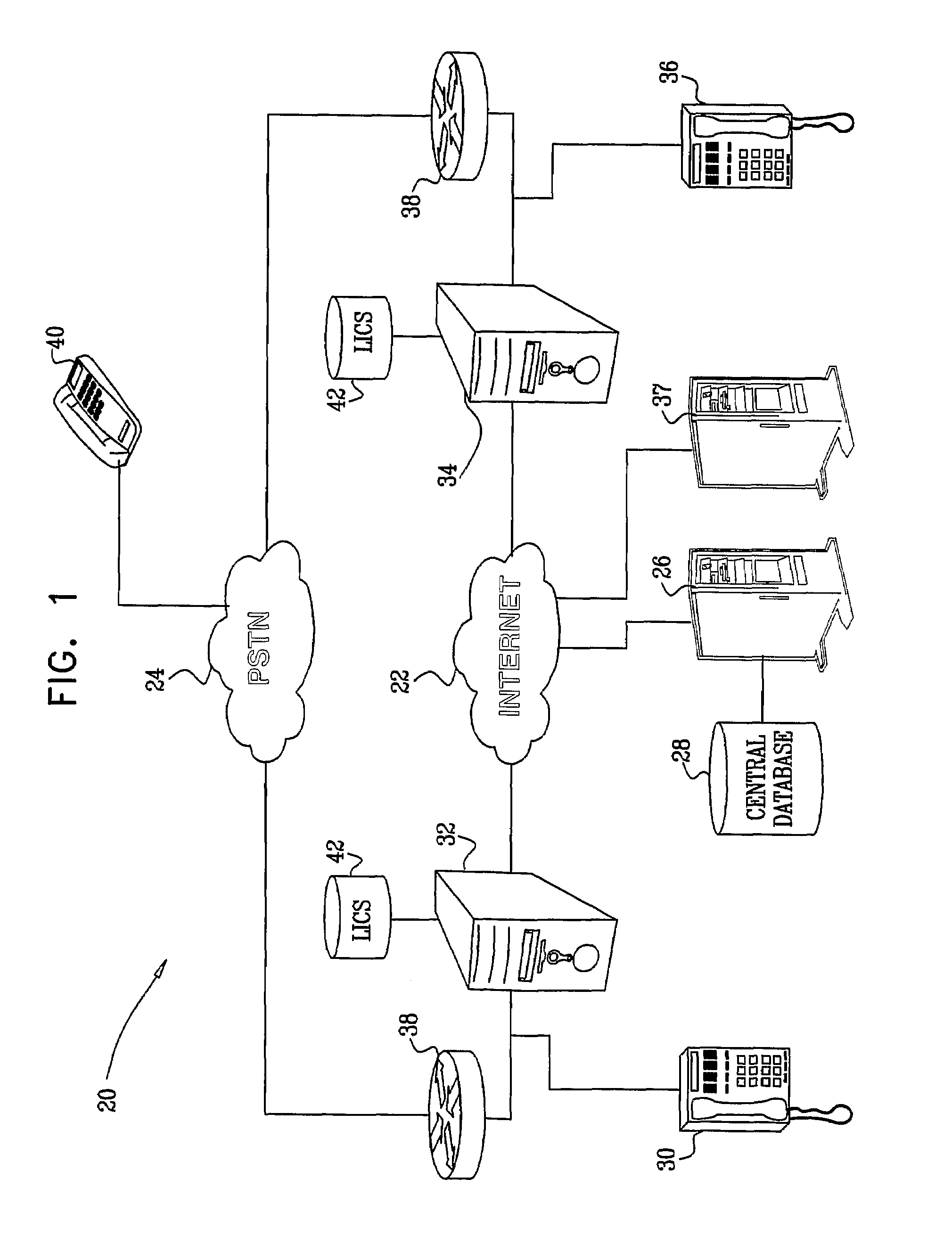 Efficient address caching for packet telephony services