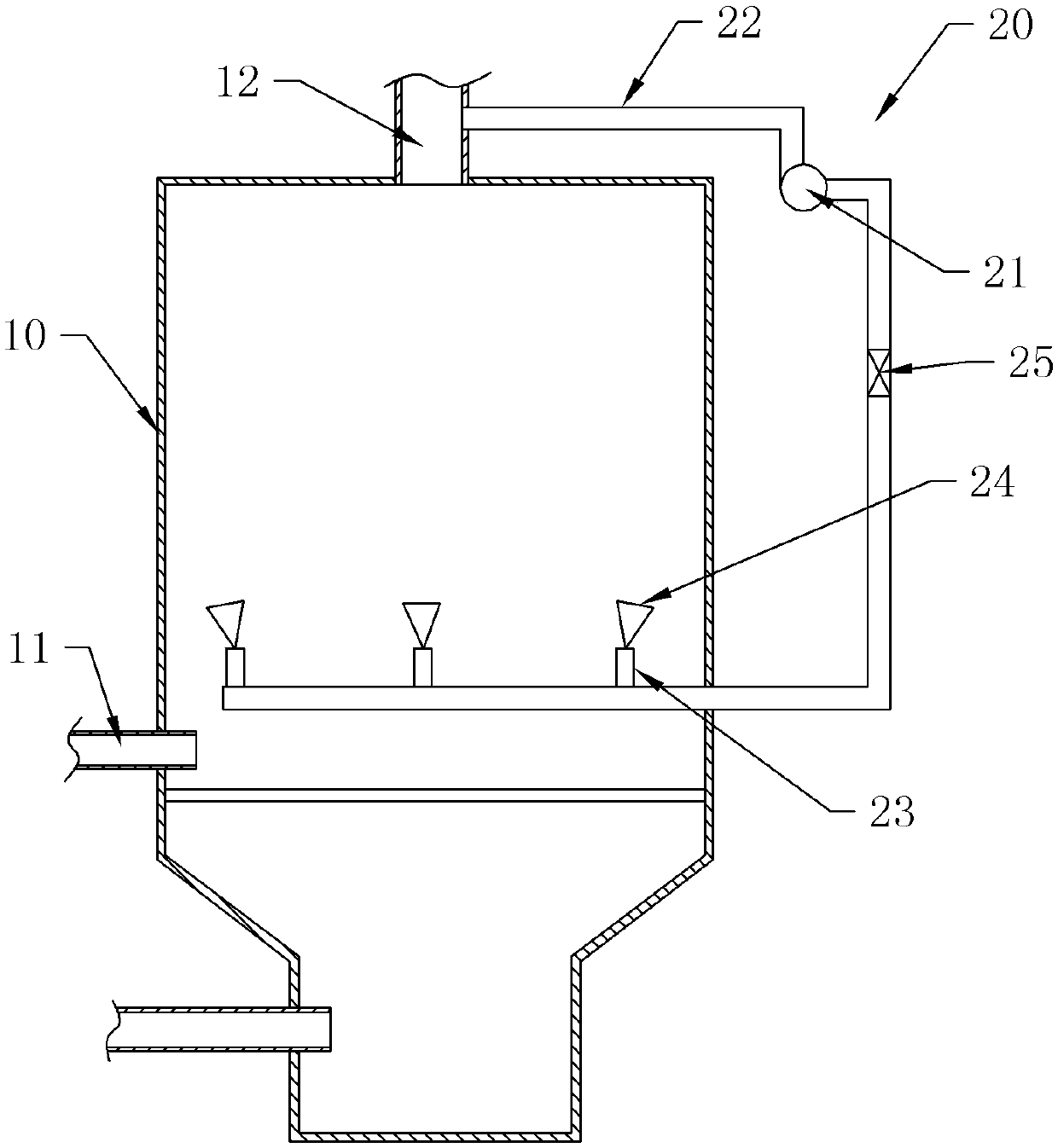 Fluidized bed dryer for isovanillin production