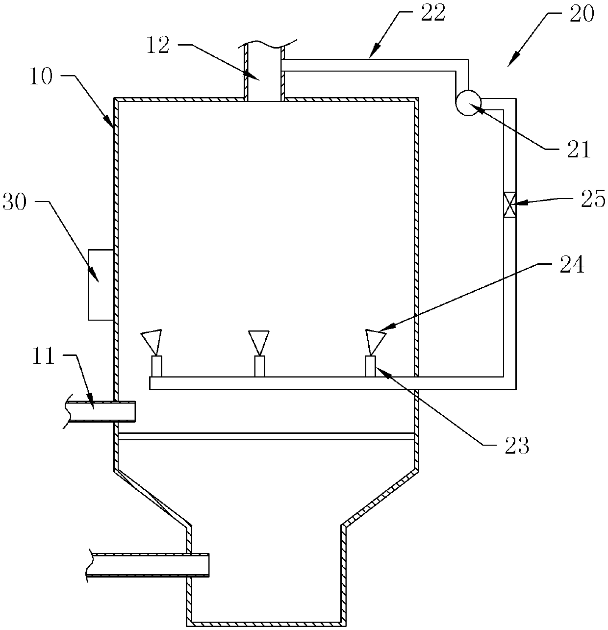 Fluidized bed dryer for isovanillin production