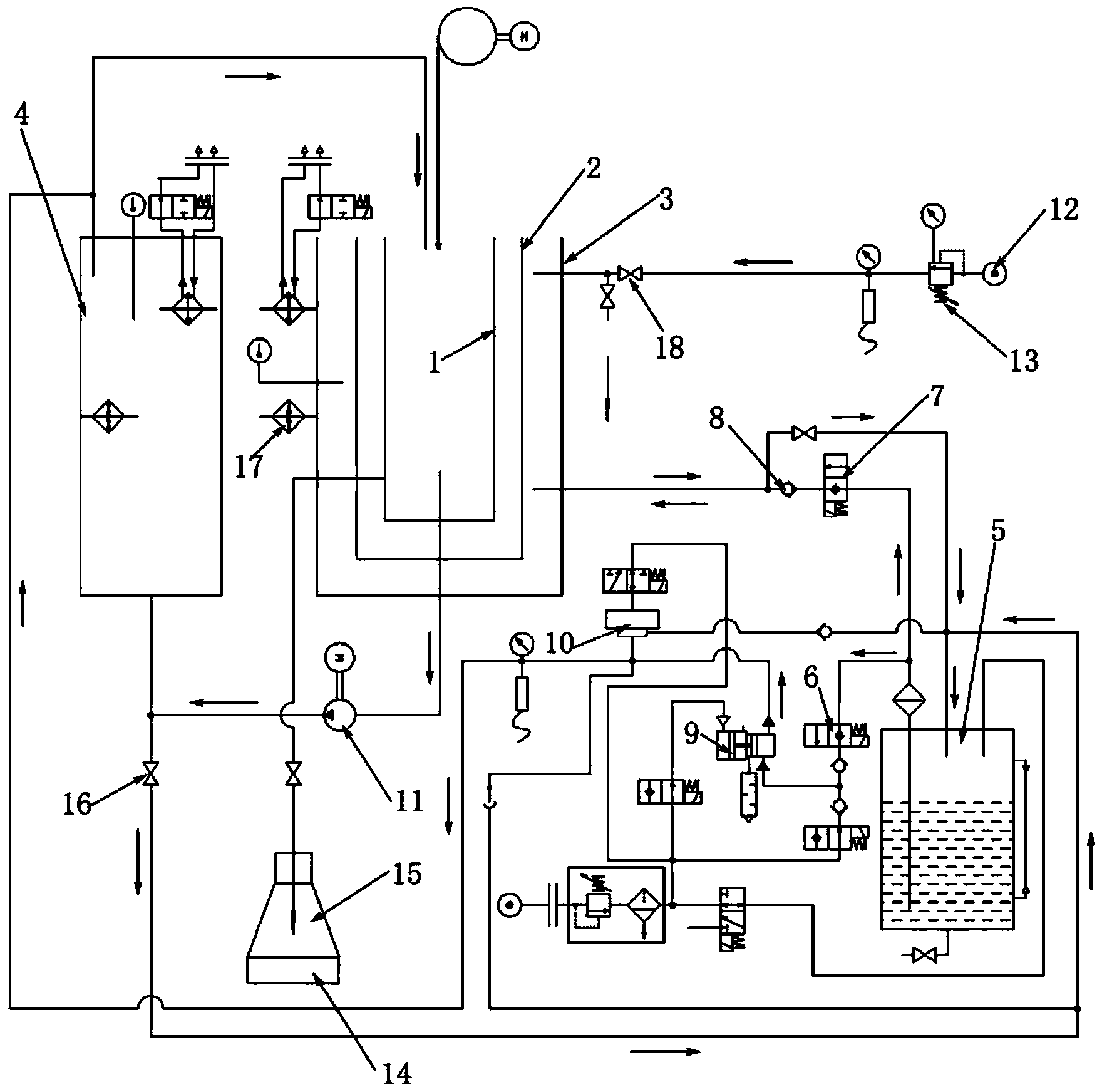 Method for simulating cementation failure caused by temperature change