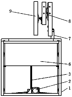 Automatic computer desk with two purposes of office work and leisure