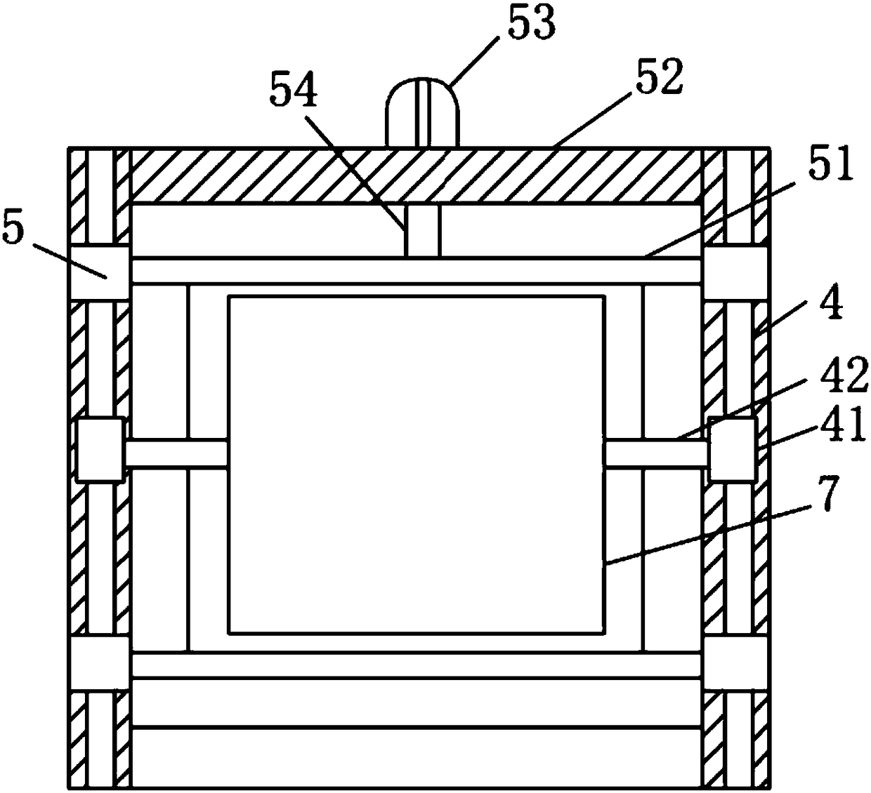 A pouring device for an engine main bearing cap