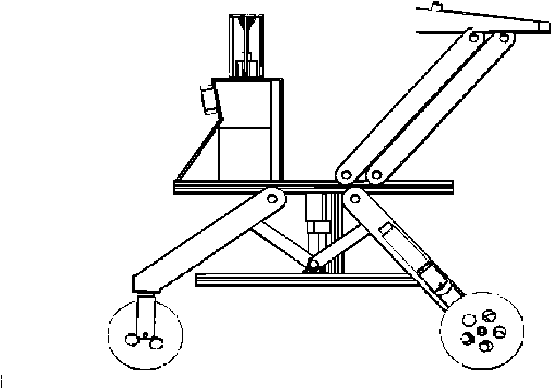 Walking-aid robot with seat