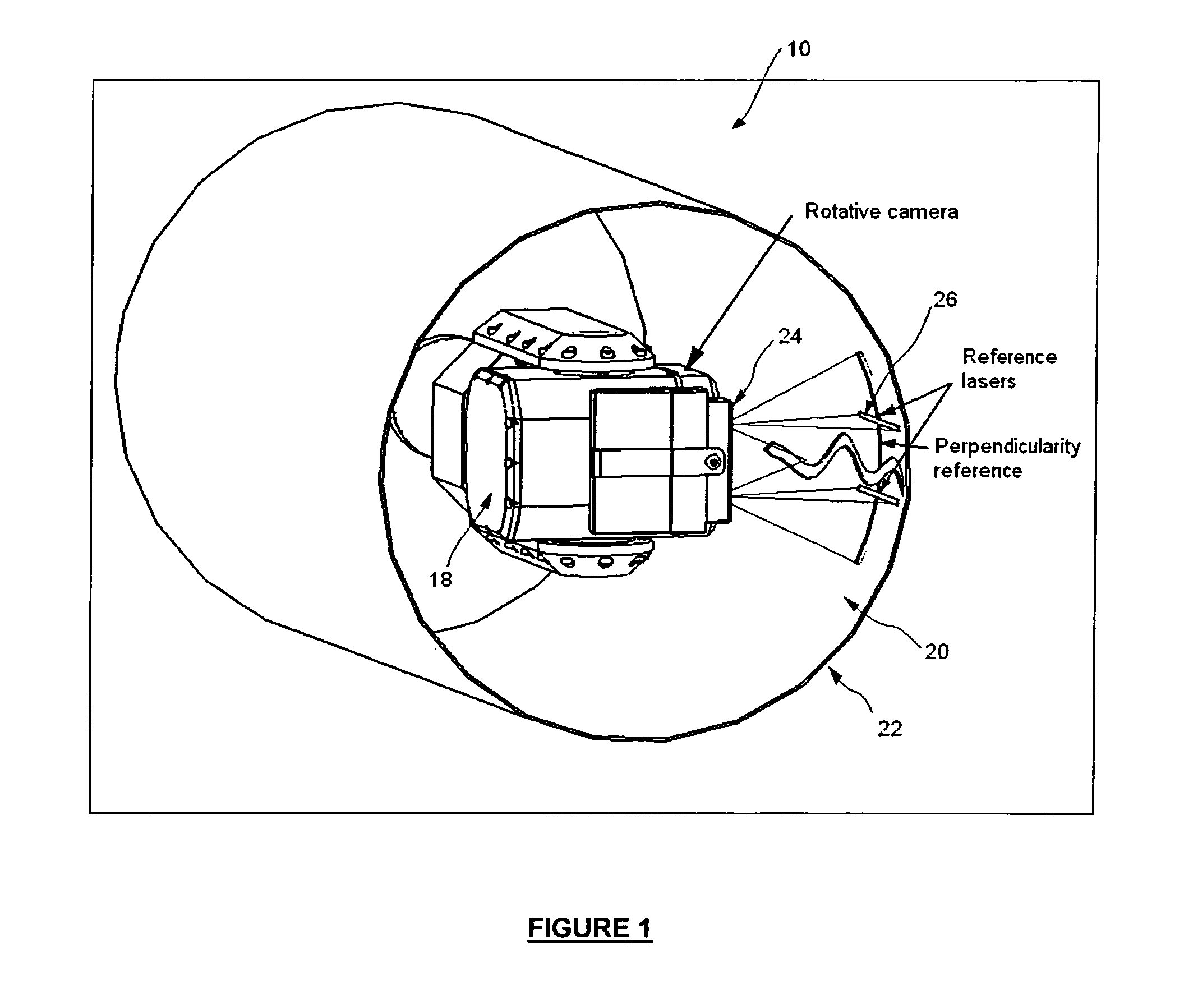 System and method for inspecting the interior surface of a pipeline