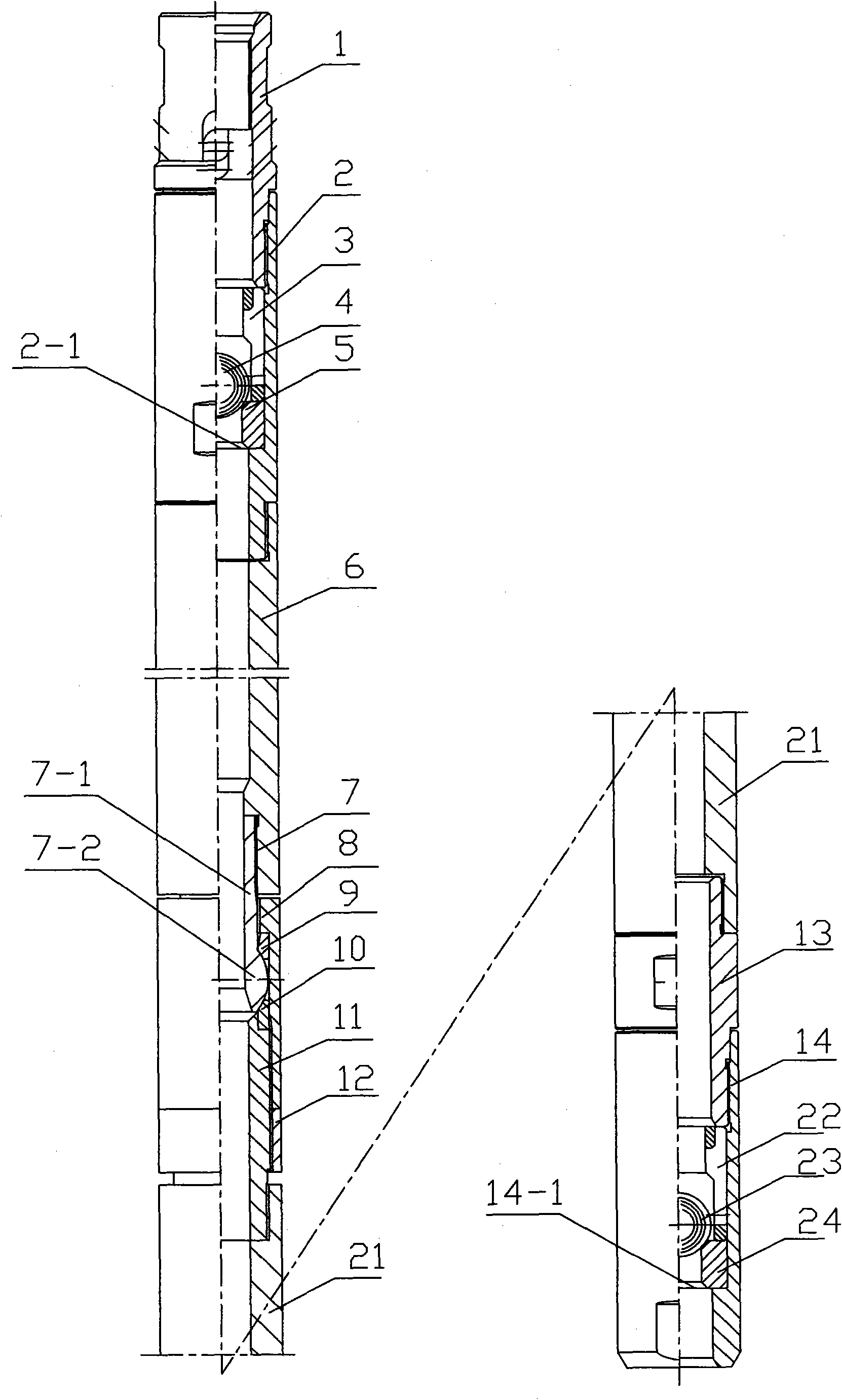 Flexible combined oil pump plunger piston