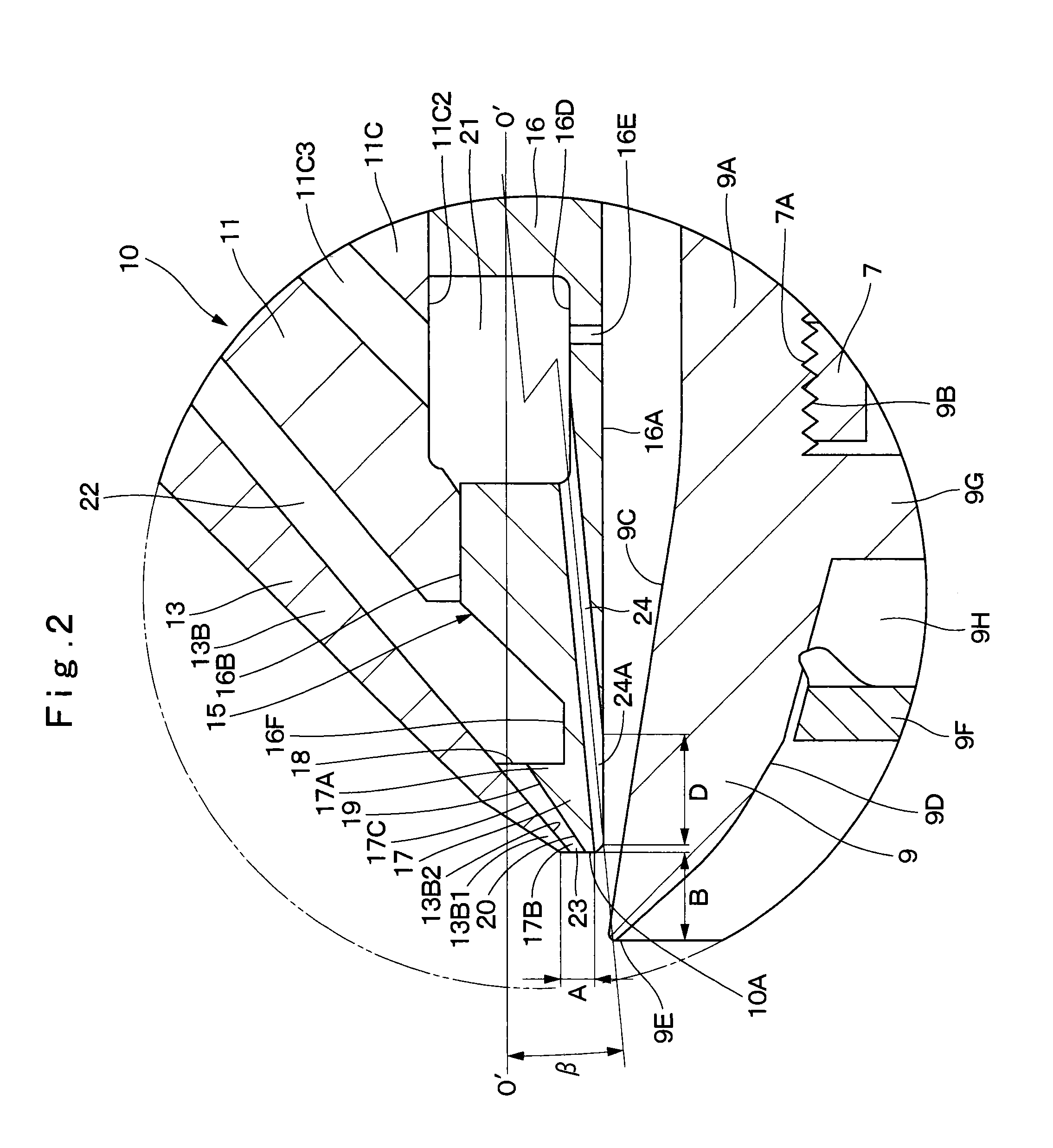 Rotary atomizing head type coating machine