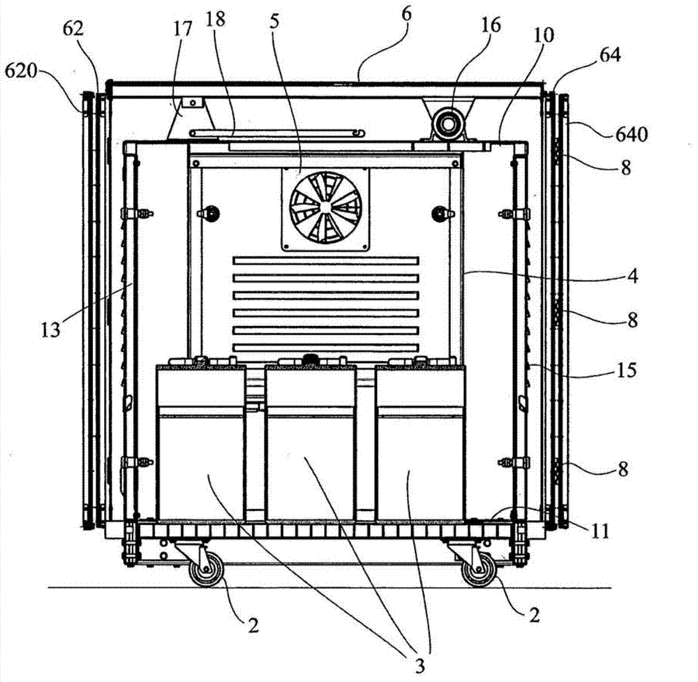 Mobile solar power-generating system