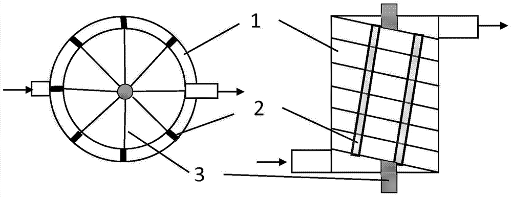 Flexible peristaltic pump