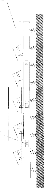 Split type vibration slag cooler with multiple vibration sources for circulating fluidized bed boiler