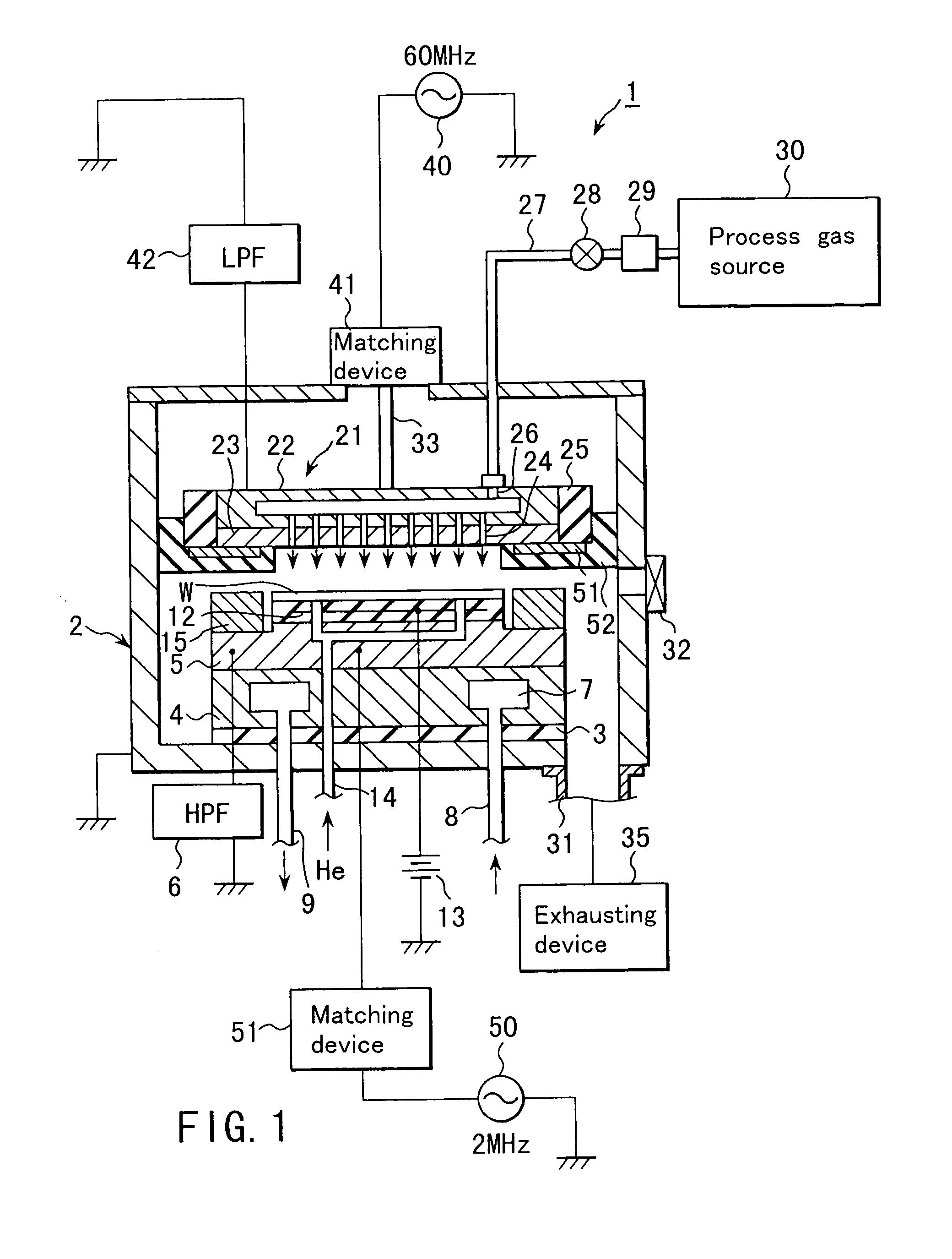 Apparatus for plasma processing