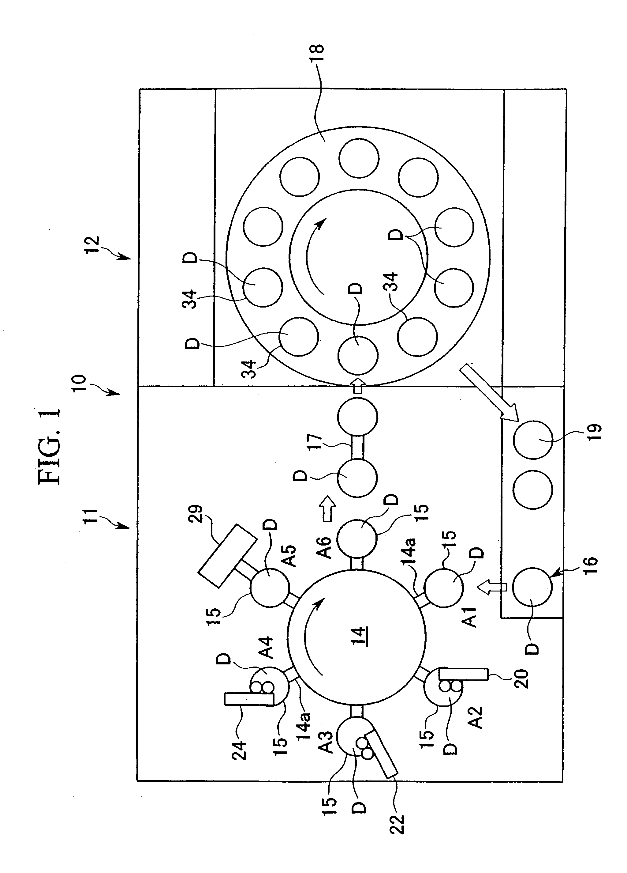 Ink jet-use receptive layer forming method and device, and disk formed with ink jet-use receptive layer