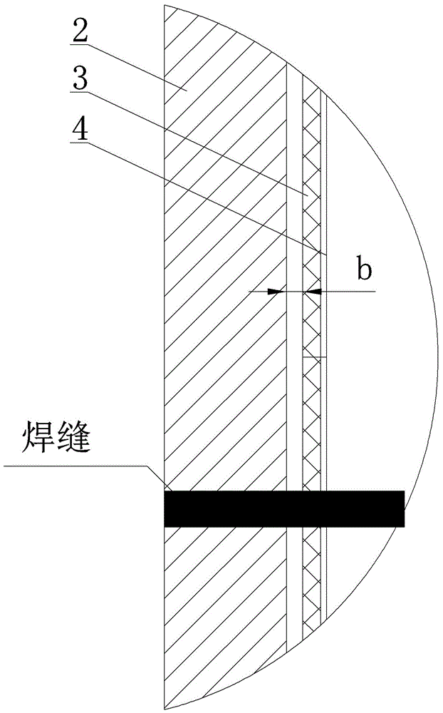 Demoulding structure of steel casing for bored pile at deepwater area