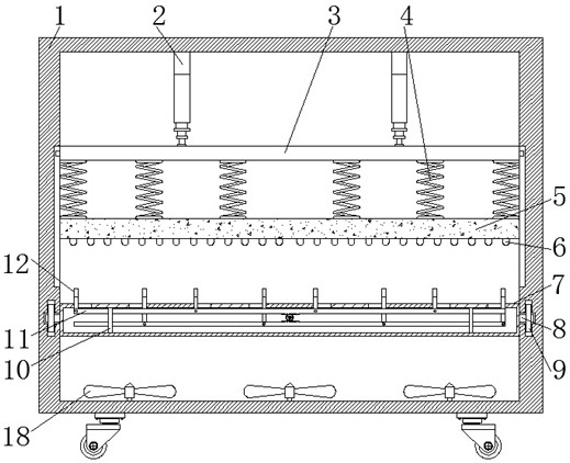 Laser life test fixing clamp