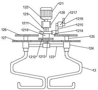 Stirring device for food detection