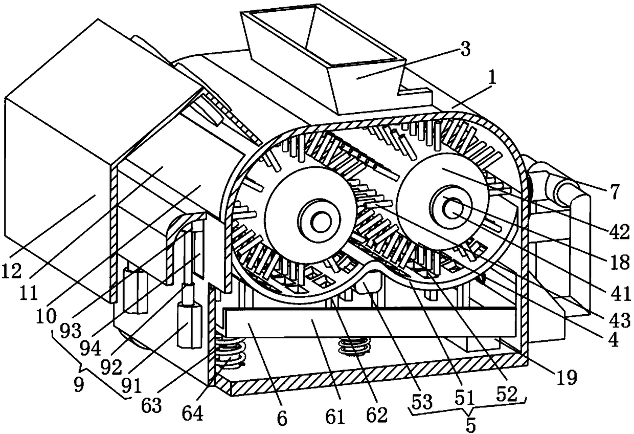 Automatic cotton cleaner with high cotton cleaning efficiency