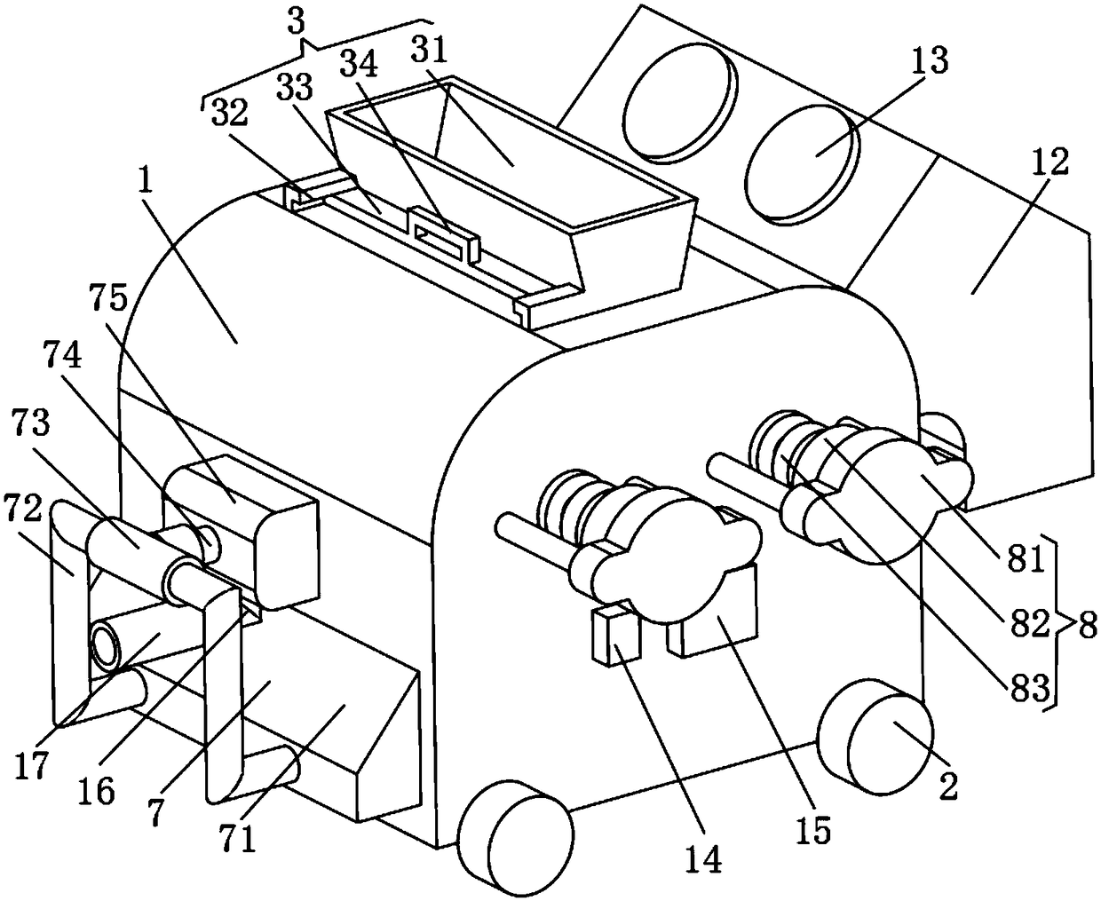 Automatic cotton cleaner with high cotton cleaning efficiency