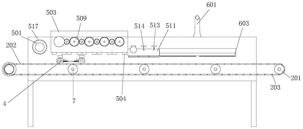 A device for automatically removing bristles from goatskin