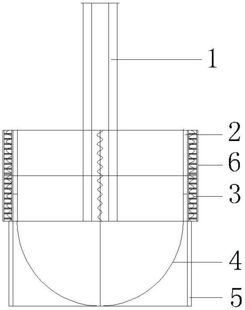 Splash-proof cake beating hammer