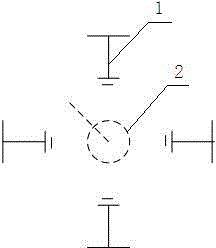 Small-caliber artillery dynamic tracking precision detection device