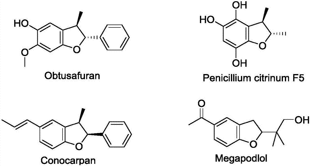 Asymmetric synthesis method for chiral dihydrofuran compound