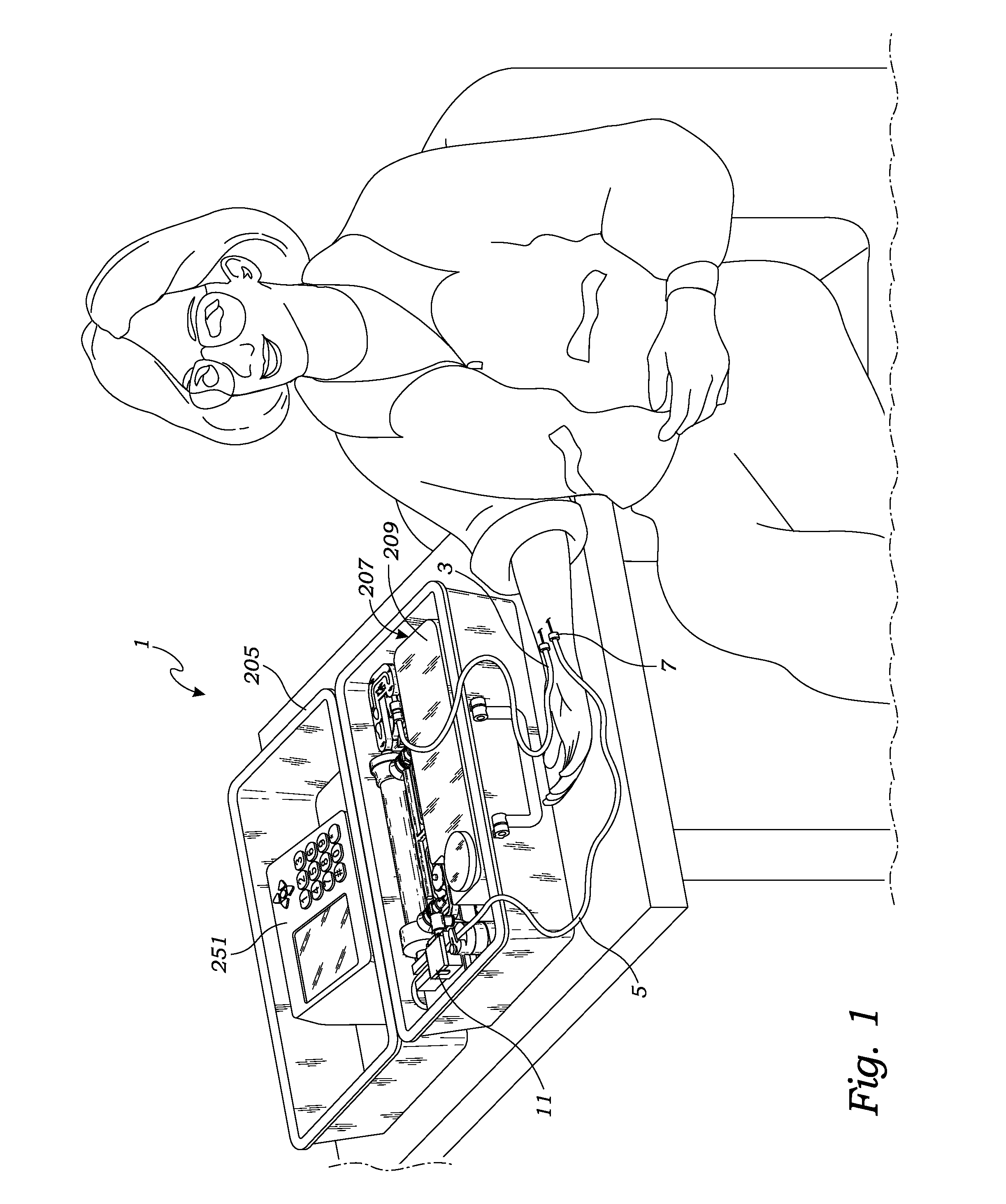 Portable hemodialysis assembly with ammonia sensor