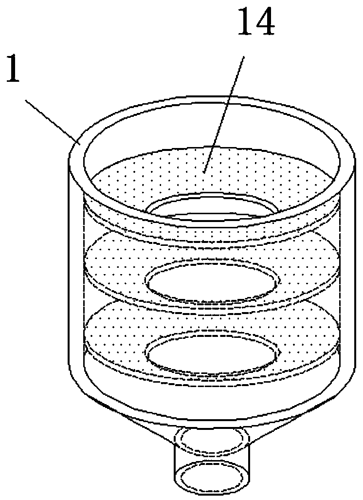 Agricultural feed storage device with moisture-proof effect