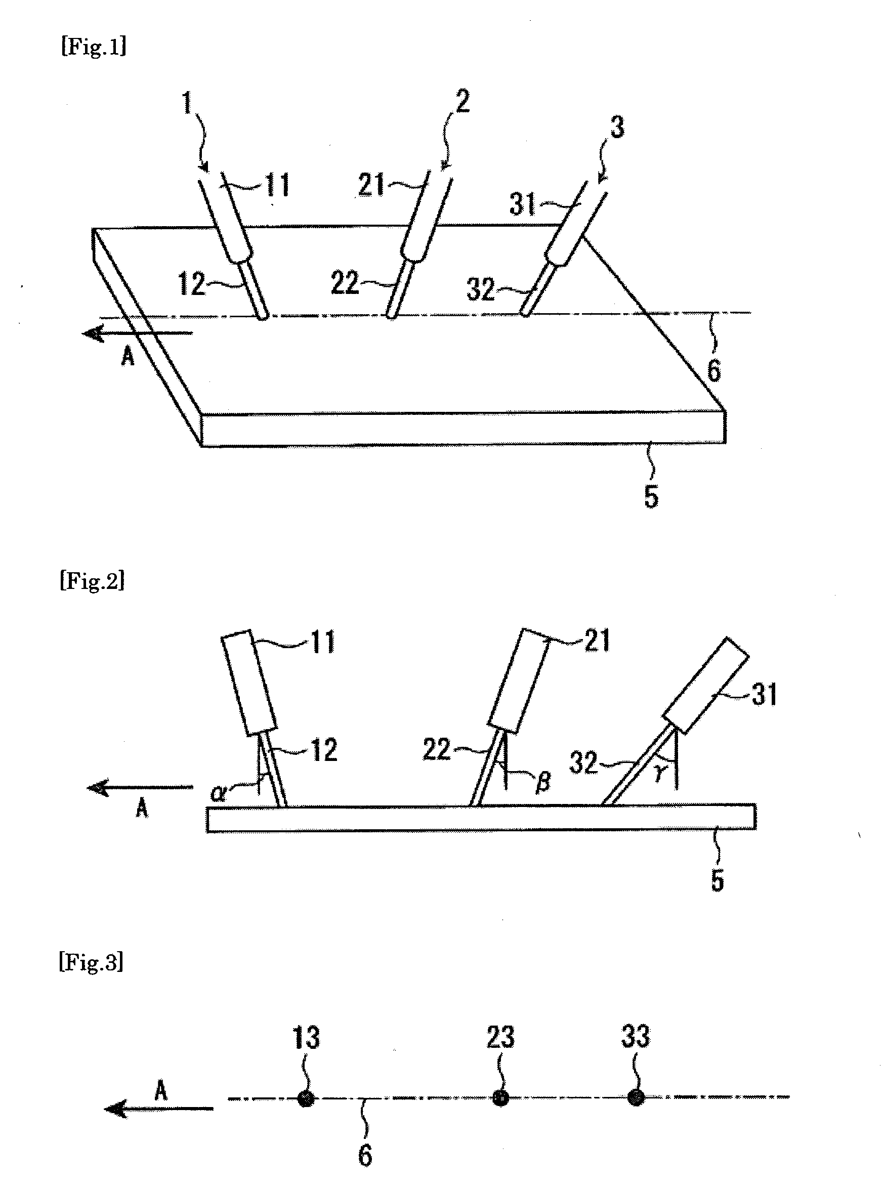 Submerged arc welding method for steel plate