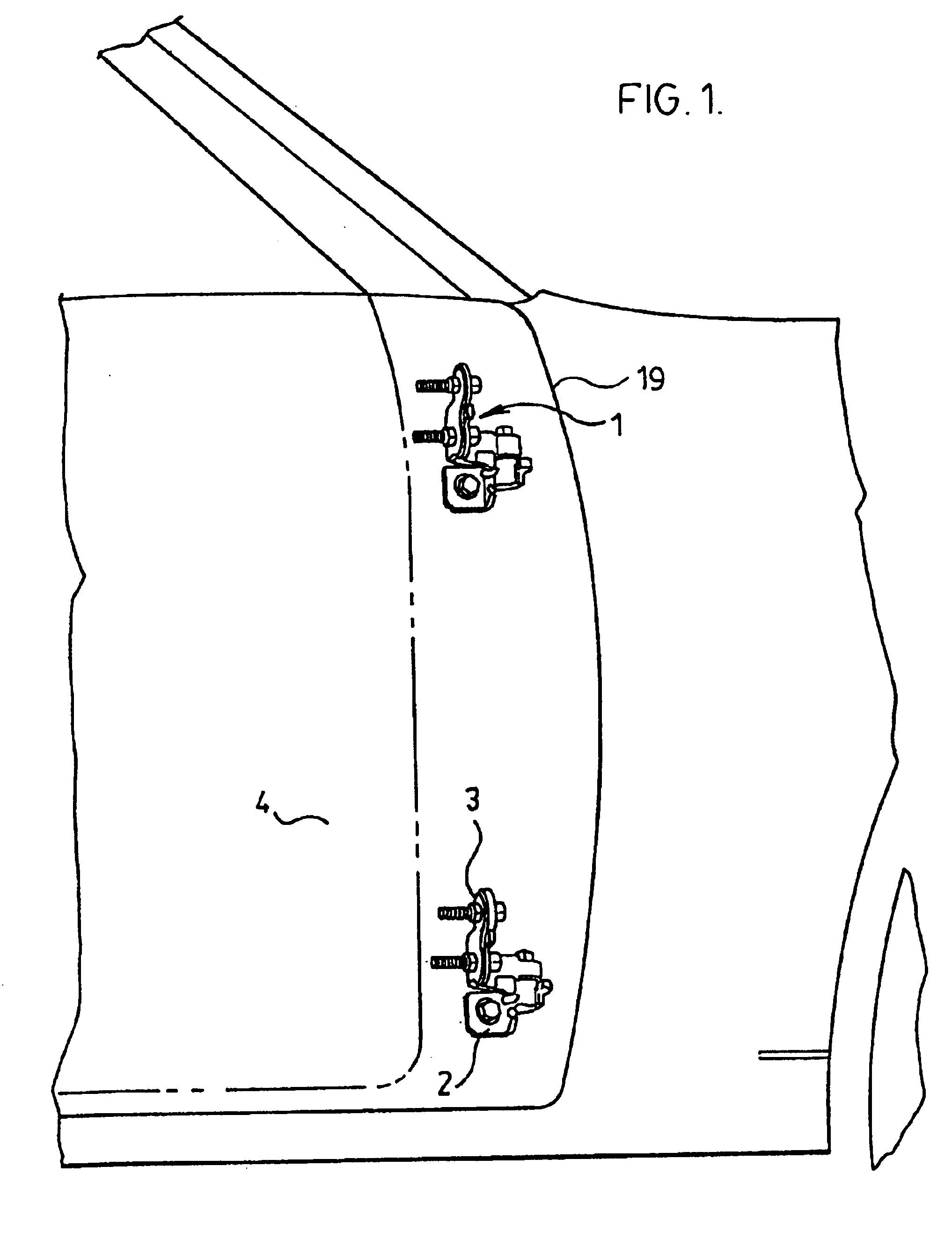 Automotive door hinge with structurally integrated pivot