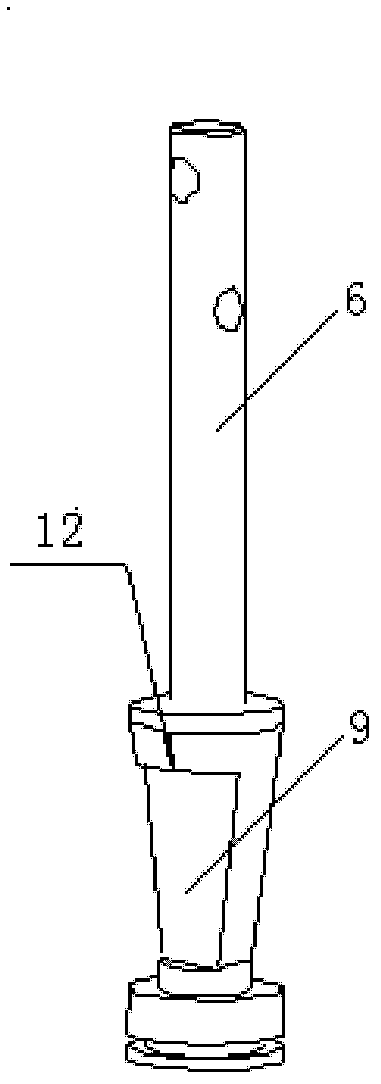 Detachable axial-butting and quick-locking mechanism