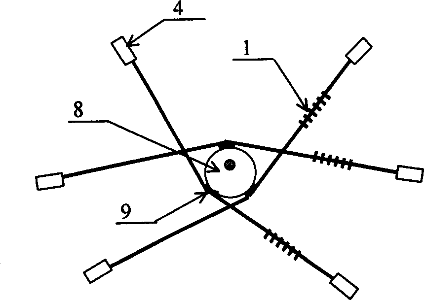 Strain tuning optical fiber grating sensing demodulator