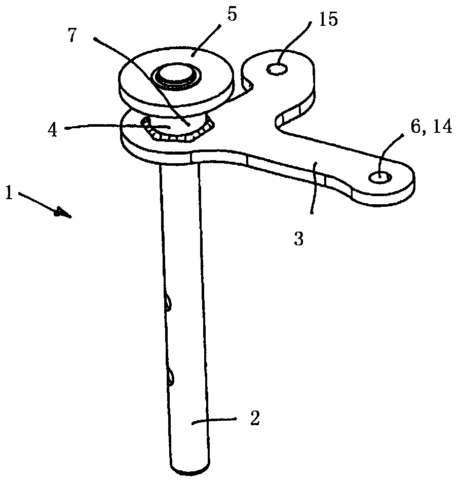 Shifting device and method for securing a shifting device