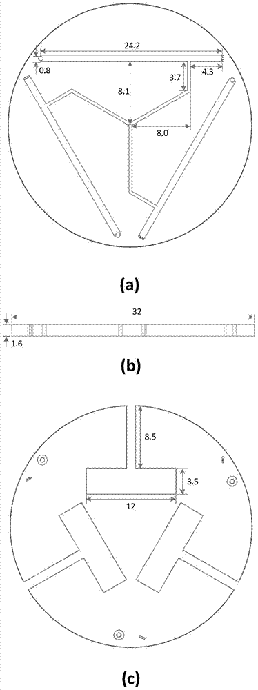 A small size and high isolation three-element multiple-input multiple-output antenna based on printed circuit board