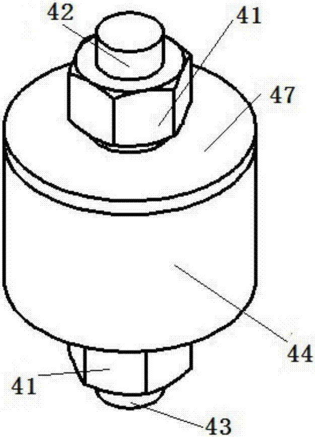 Air compressor device for reducing mechanical resonance