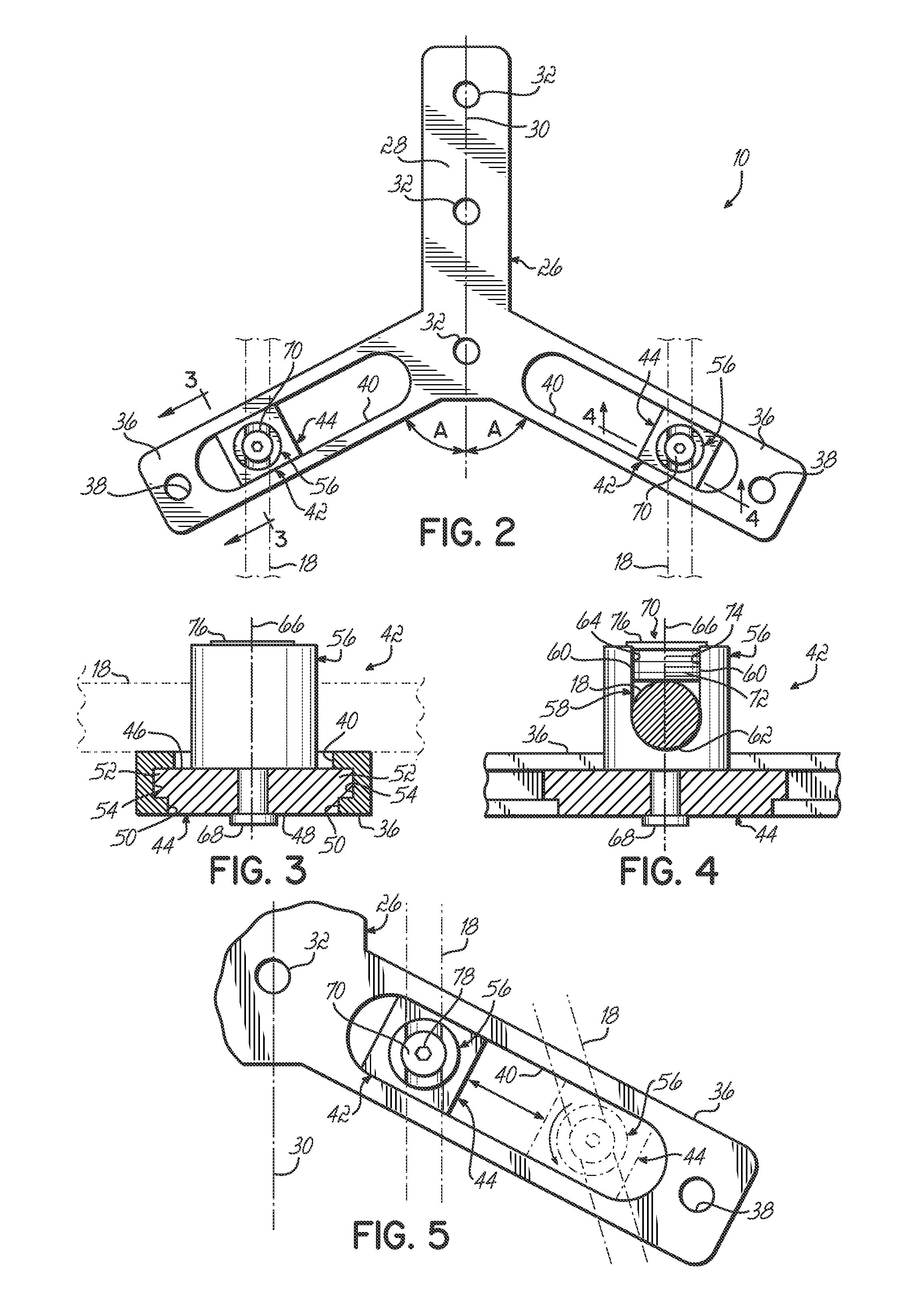 Adjustable occipital plate