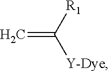 Anionic dye polymers