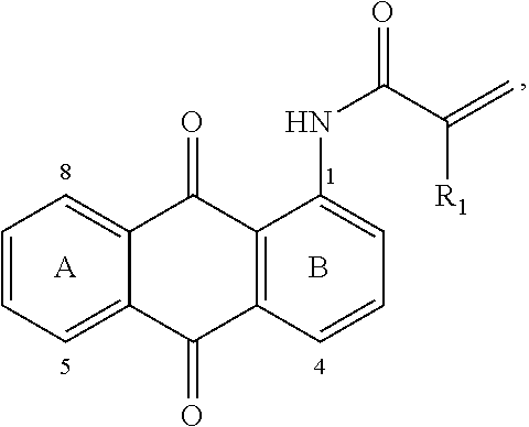 Anionic dye polymers